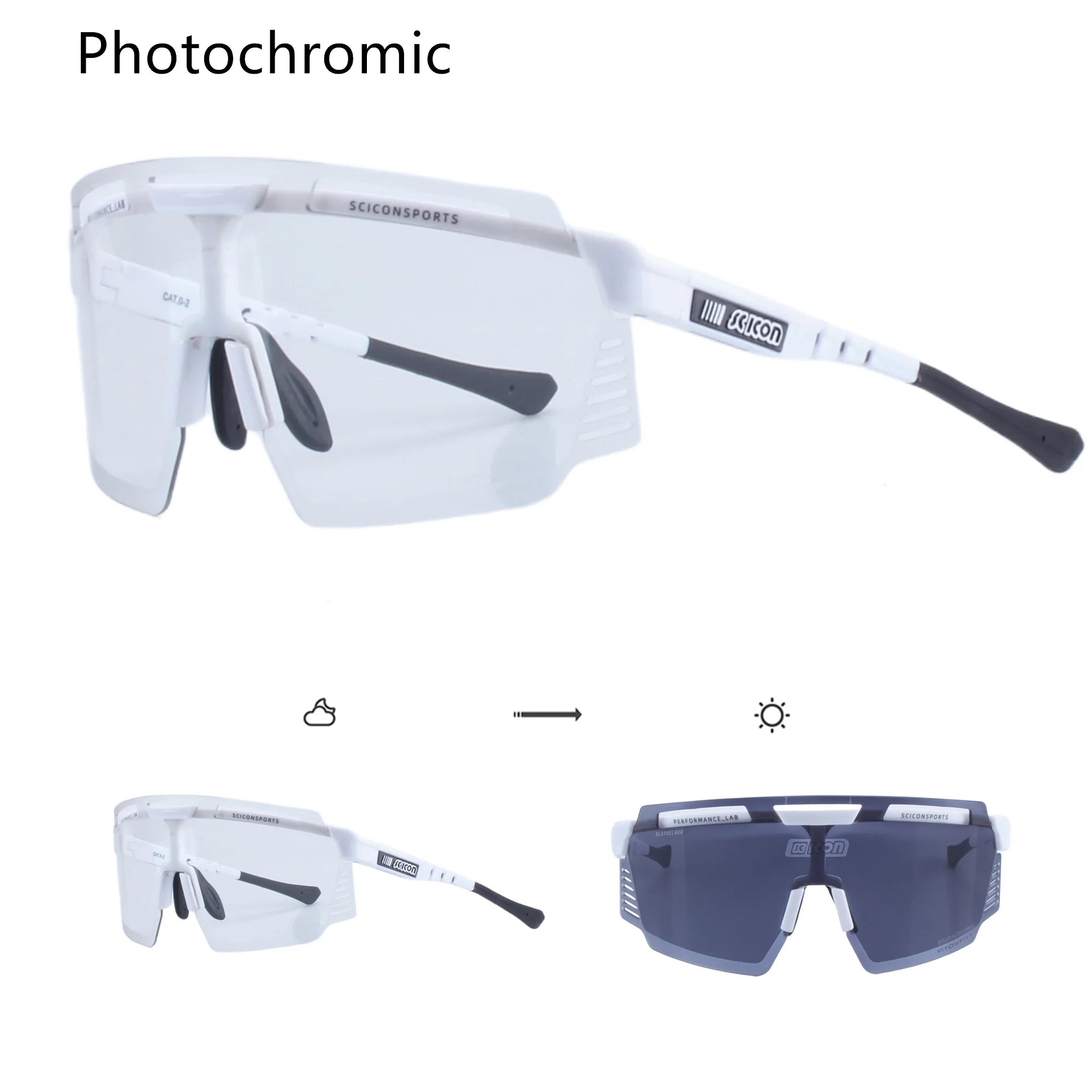 Gafas de Ciclismo Fotocromáticas UV400 - Protección Profesional