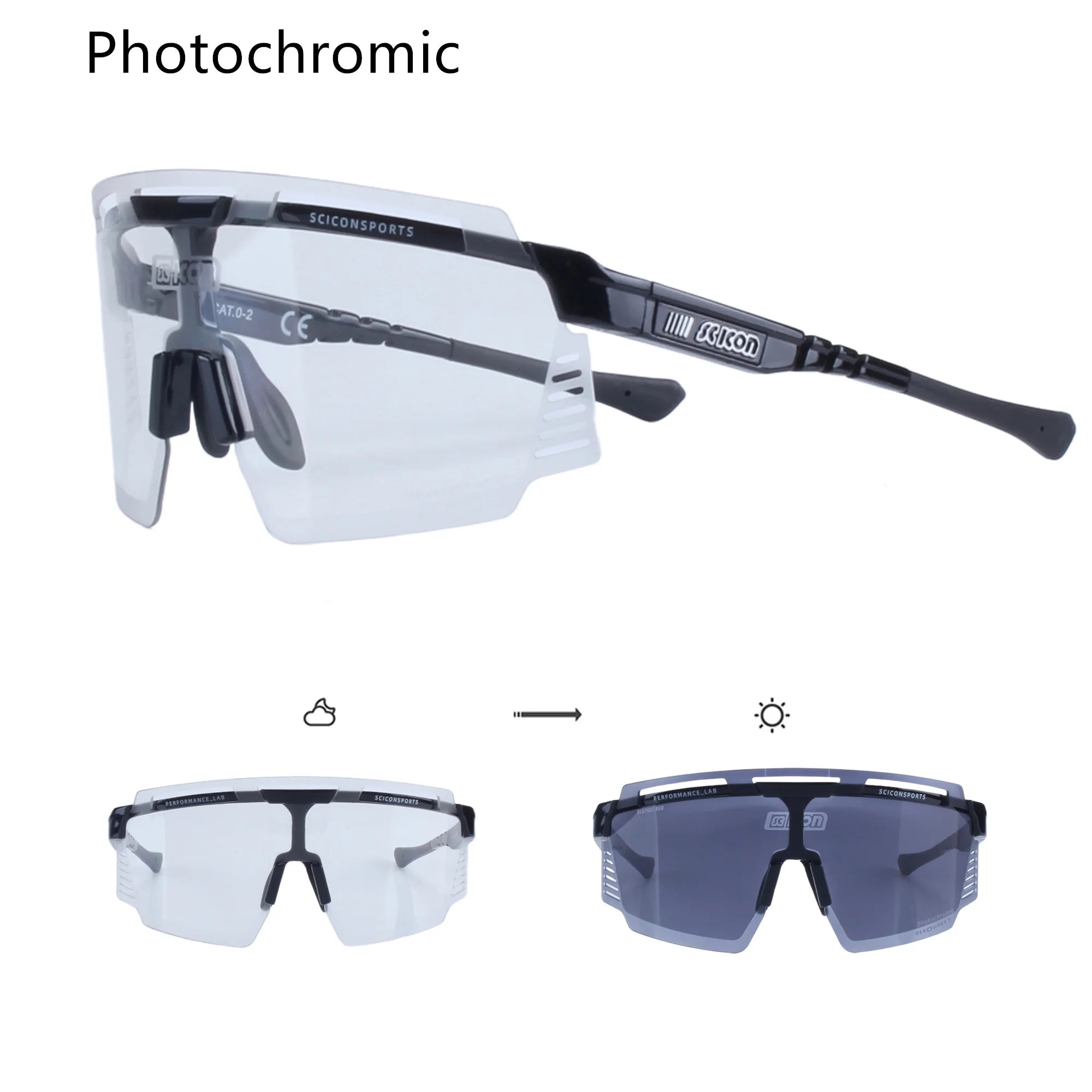 Gafas de Ciclismo Fotocromáticas UV400 - Protección Profesional