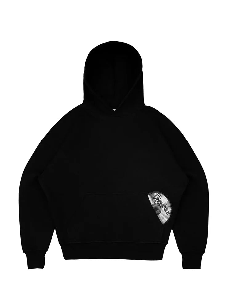 Conjunto Deportivo Retro Y2K Hombre - Sudadera Bordada Harajuku y Pantalón Suelto - Streetwear Hip Hop Casual 2025