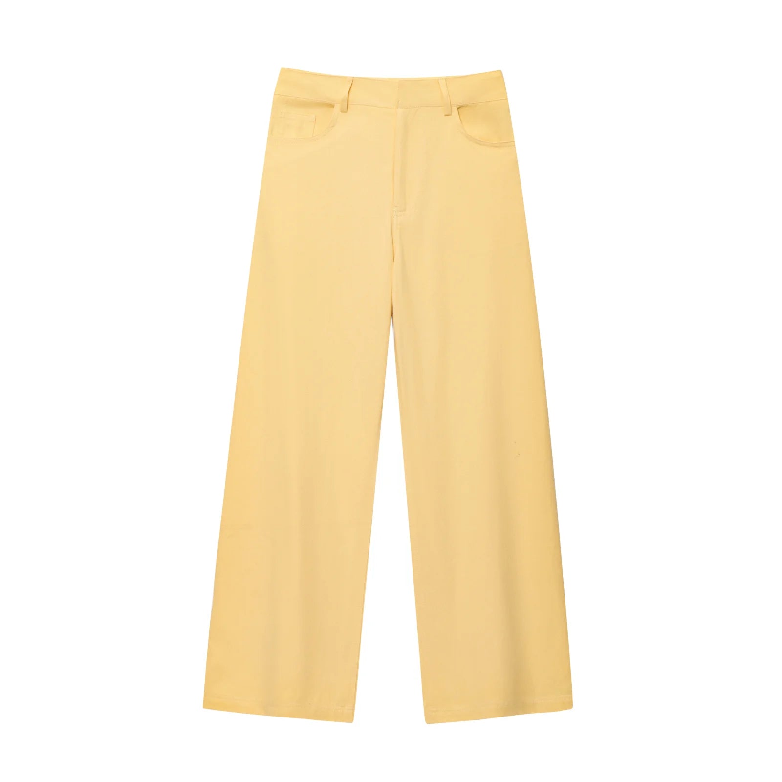 Conjunto de Chaleco y Pantalón Moda Urbana - Set de Dos Piezas con Solapa - Chaleco Manga Corta y Pantalón Pierna Ancha - Outfit Casual Verano Mujer