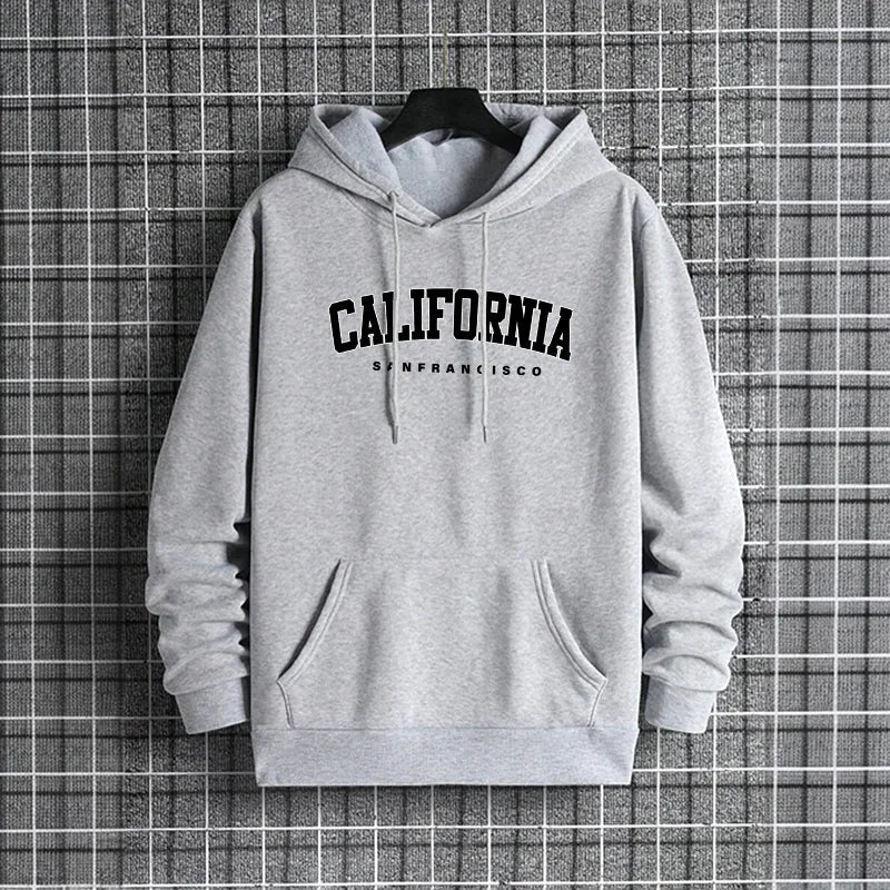 Sudadera con Capucha para Hombre - Moda Urbana Streetwear - Camiseta Deportiva - Ropa Casual Tendencia - Colección Otoño Invierno